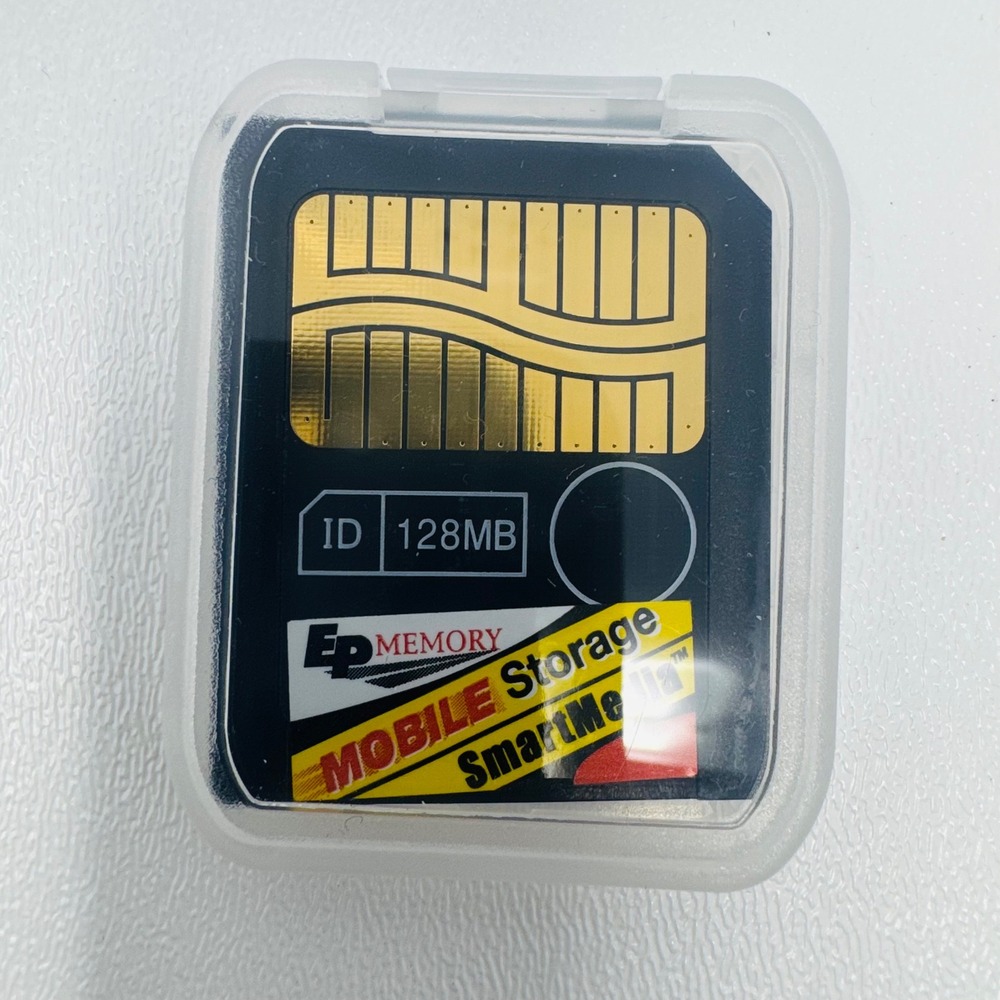 EP Memory 128MB SmartMedia Card Mobile Storage ID K9D1G08V0M-SSB0 Korea